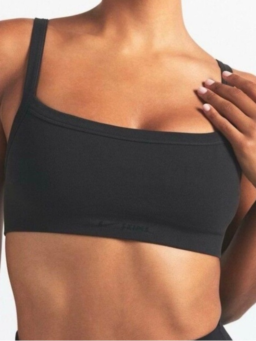 New Nike Skims Vintage Seamless Cami Bra Obsidian